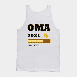 Oma 2021 loading Großmutter Enkelkind Tank Top